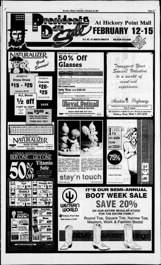 Presidents Day Sale